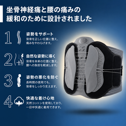 Neurogen™ 腰部サポートベルト