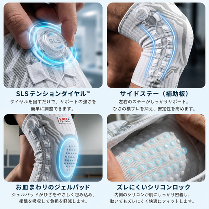 Neurogen™ アクティブ膝サポーター
